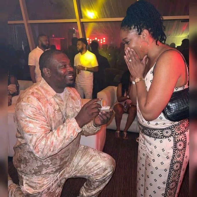 AI or reality? Viral photos of Don Jazzy “proposing” to Ayra Starr’s mum spark mixed reactions
