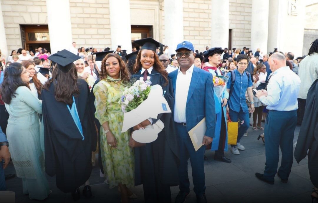 Wike Beams With Pride as Daughter Jazmyne Bags Law Degree from UK University