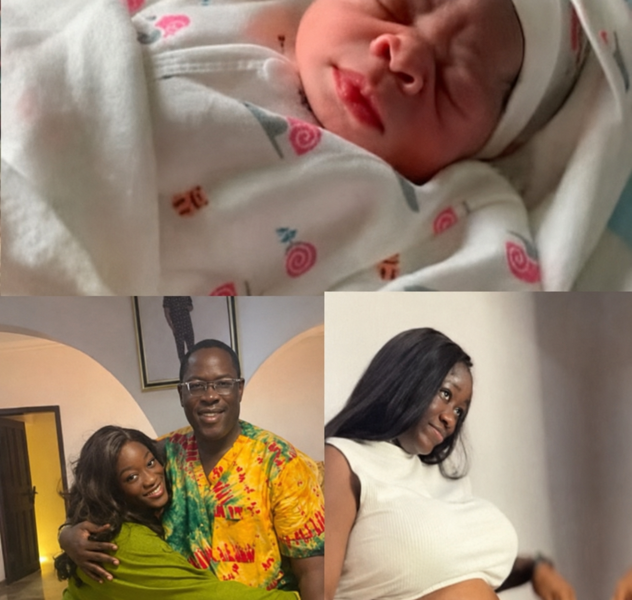 ‘My Daddy’s Carbon Copy’ - Late Actor Ogogo’s Daughter, Kira, Welcomes Baby Boy