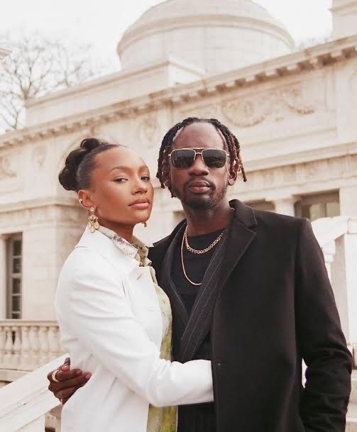 "You're Going to Be a Strict Dad" – Temi Otedola Playfully Calls Out Mr Eazi