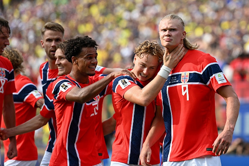 Haaland Joins Messi and Mbappe on 7 Goals as Norway Stun Brazil 2-1 to Reach Quarter-Finals