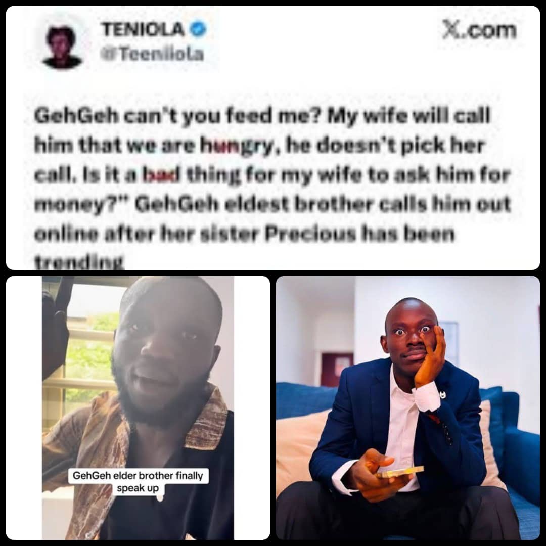 “You’re a Useless Person” — GehGeh’s Alleged Brother Intensifies Claims in Fresh Outburst