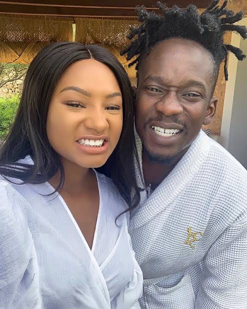 Mr Eazi and Temi Otedola Plan to Keep Baby Away from Smartphones and Social Media
