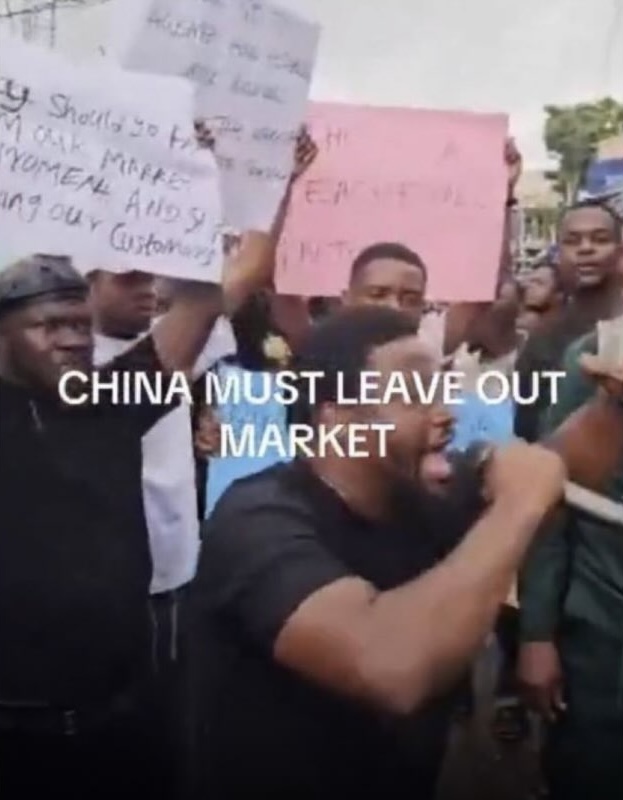 ‘Chinese Must Stop Retail Trading in Our Markets’ - Lagos Traders Stage Protest at Trade Fair