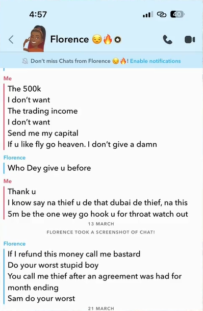 Florence Oluchi Ukachi scam