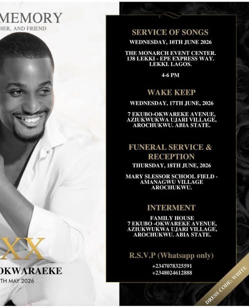 Late Nollywood Star Alexx Ekubo Laid to Rest in Arochukwu as Widow Bids Him an Emotional Final Farewell