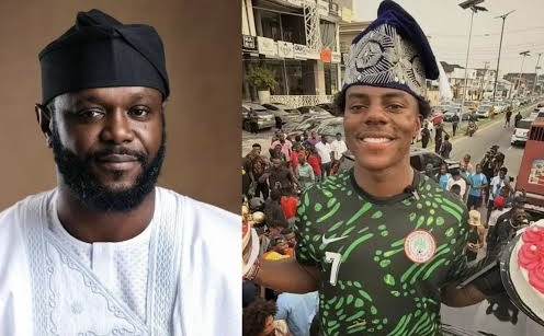 “Tell Your Dad to Get Me a Nigerian Passport!” - IShowSpeed Jokes With Seyi Tinubu at 2026 World Cup Final