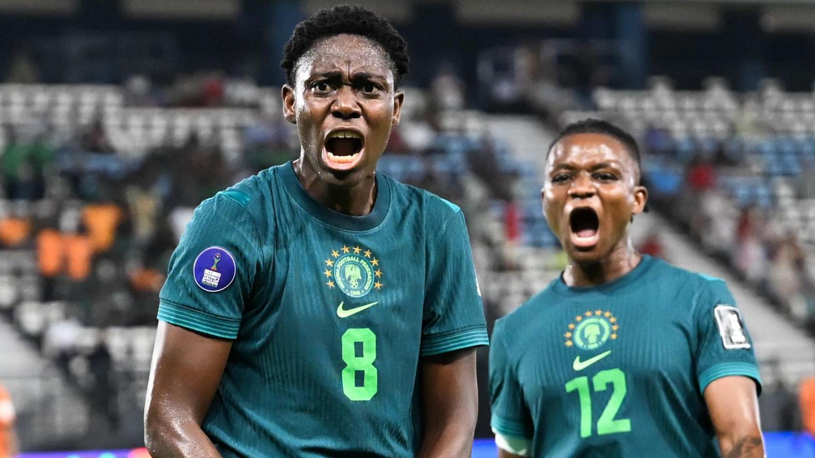 Nigeria Thrash Egypt 6-2 to Reach WAFCON Quarter-finals