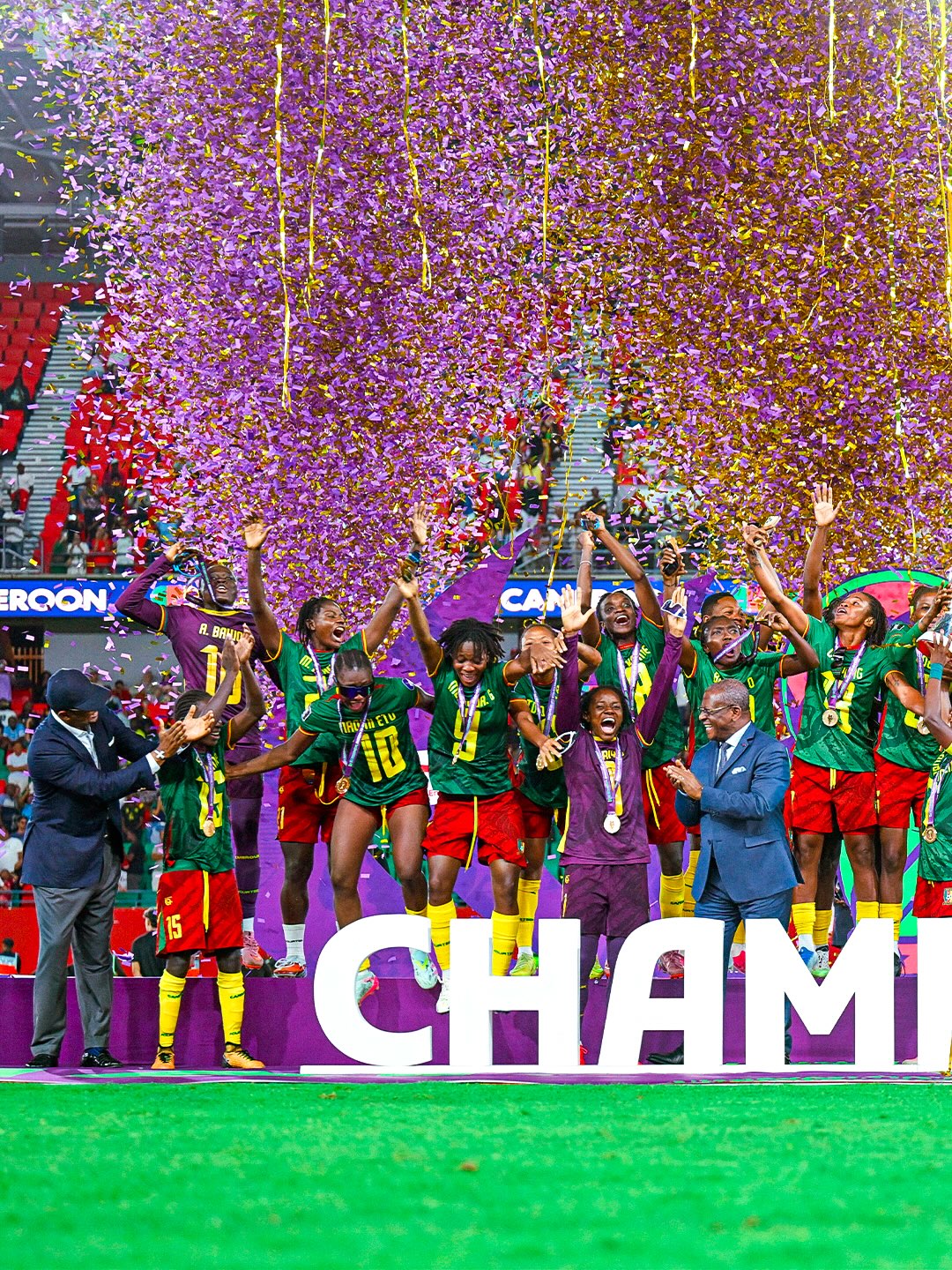 HISTORY MADE! Cameroon Thrash Malawi to Win First-Ever WAFCON Title