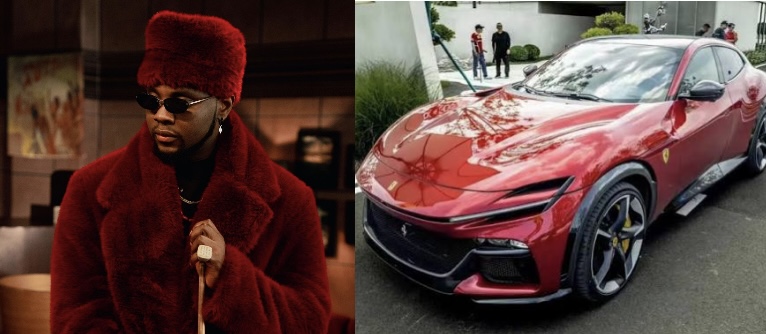 Kizz Daniel Reportedly Splashes N1.6 Billion on Brand-New 2026 Ferrari Purosangue