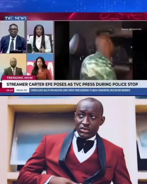 TVC News Reportedly Set to Sue Carter Efe Over Police Checkpoint Drama