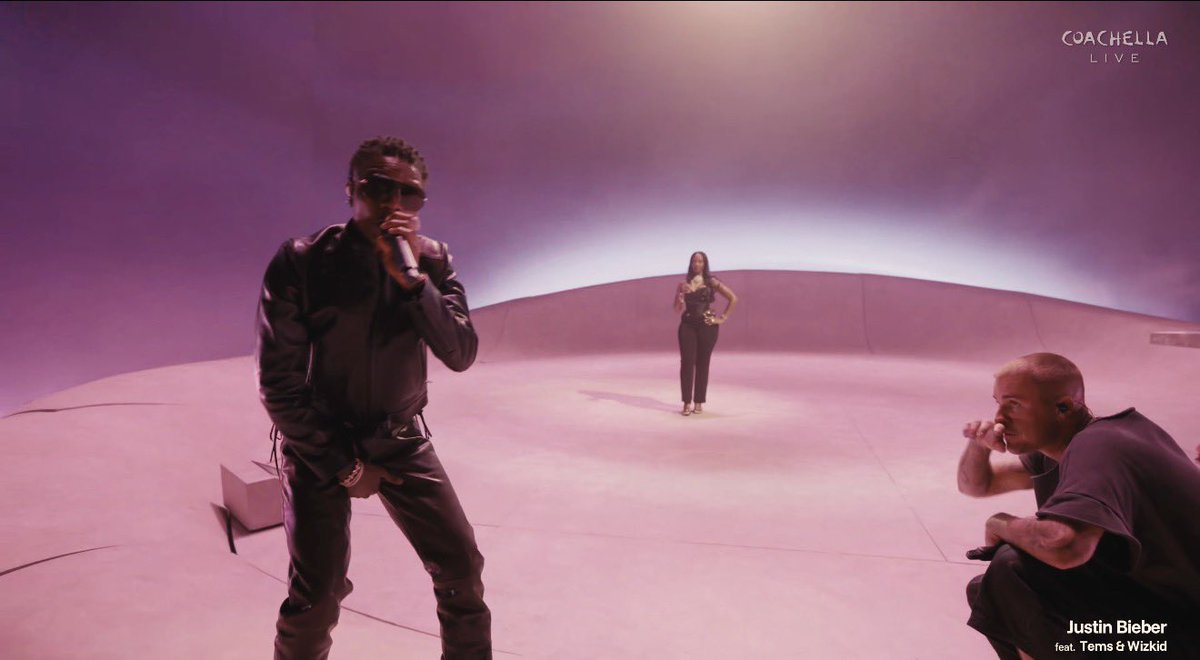 Afrobeat Giants, Wizkid & Tems Join Justin Bieber to Perform “Essence” on Coachella Main Stage