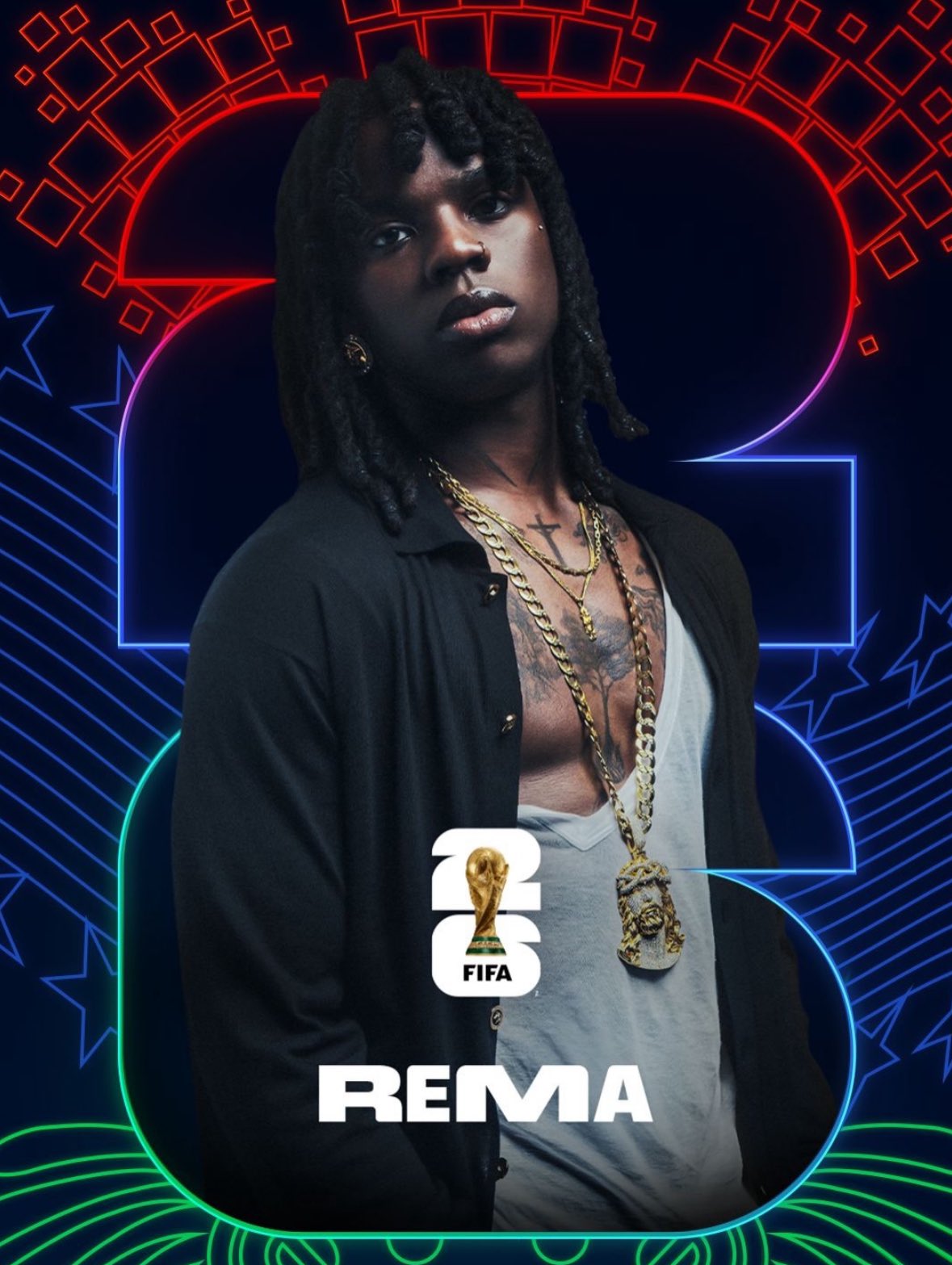 Rema Joins Star-Studded Lineup for 2026 FIFA World Cup Opening Ceremony in the United States