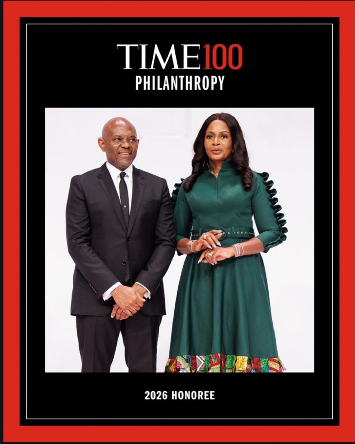 Tony and Awele Elumelu Named 2026 TIME100 Philanthropy Honourees by TIME Magazine