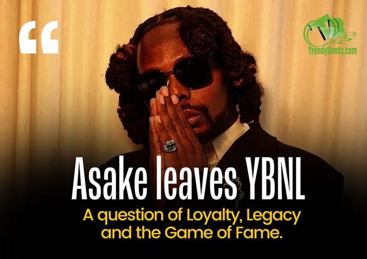 Asake Leaves YBNL: A Question of Loyalty Legacy and the Game of Fame cover