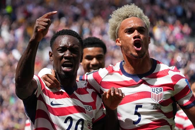 USA Survive Balogun Red Card Scare to March Past Bosnia and Into Round of 16