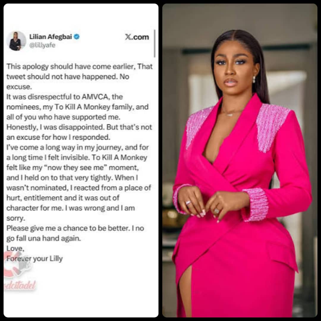 Lilian Afegbai Backs Down, Apologises After AMVCA Nomination Outburst Sparks Debate