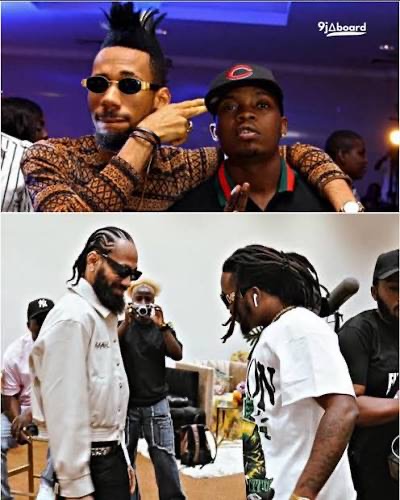 Epic Moment in Enugu: Phyno Brings Out Olamide, Fans Go Wild