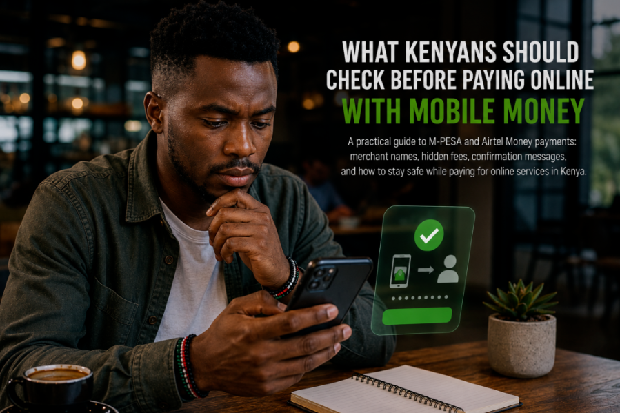 What Kenyans Should Check Before Paying Online With Mobile Money