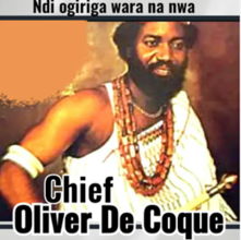 Oliver De Coque – Ndi Ogiriga Wara Na Nwa cover