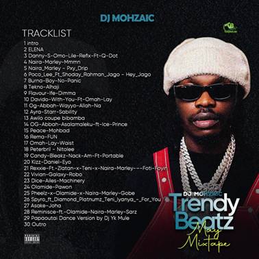 DJ Mohzaic - Trendybeatz May Mixtape 2026 cover