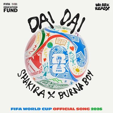 Shakira - Dai Dai ft. Burna Boy cover art